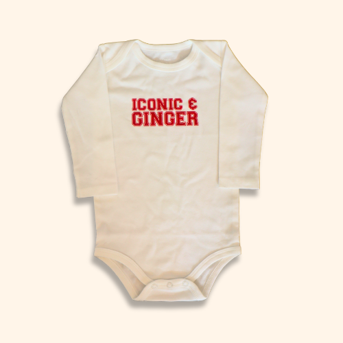 the 'iconic baby' onsie