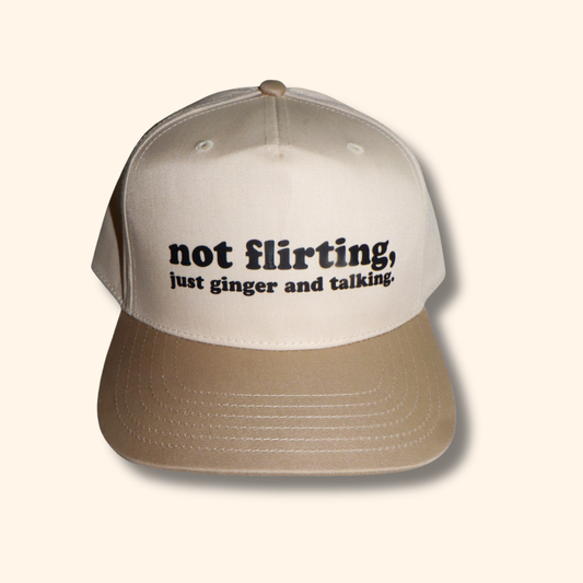 the 'just ginger and talking' trucker