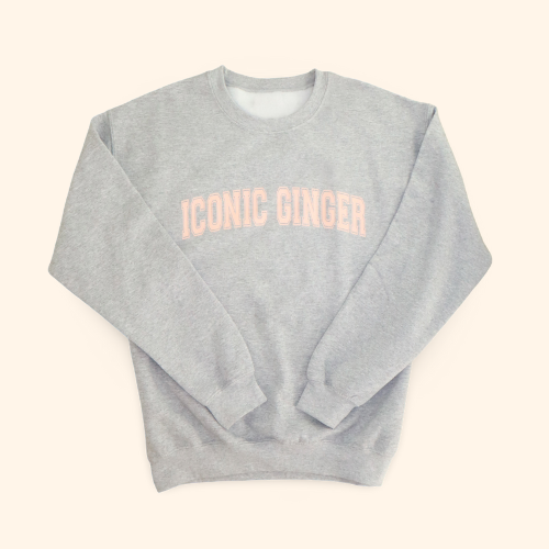 the 'iconic ginger' crewneck