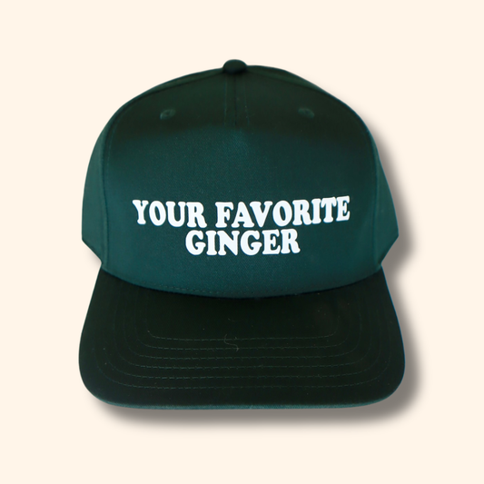 the 'your favorite ginger' trucker