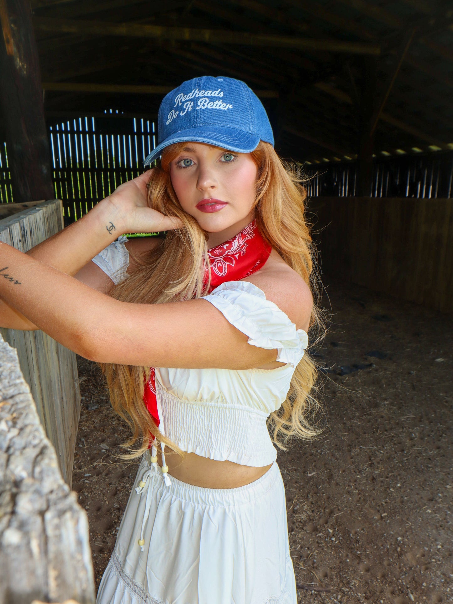 the 'redheads do it better' cap
