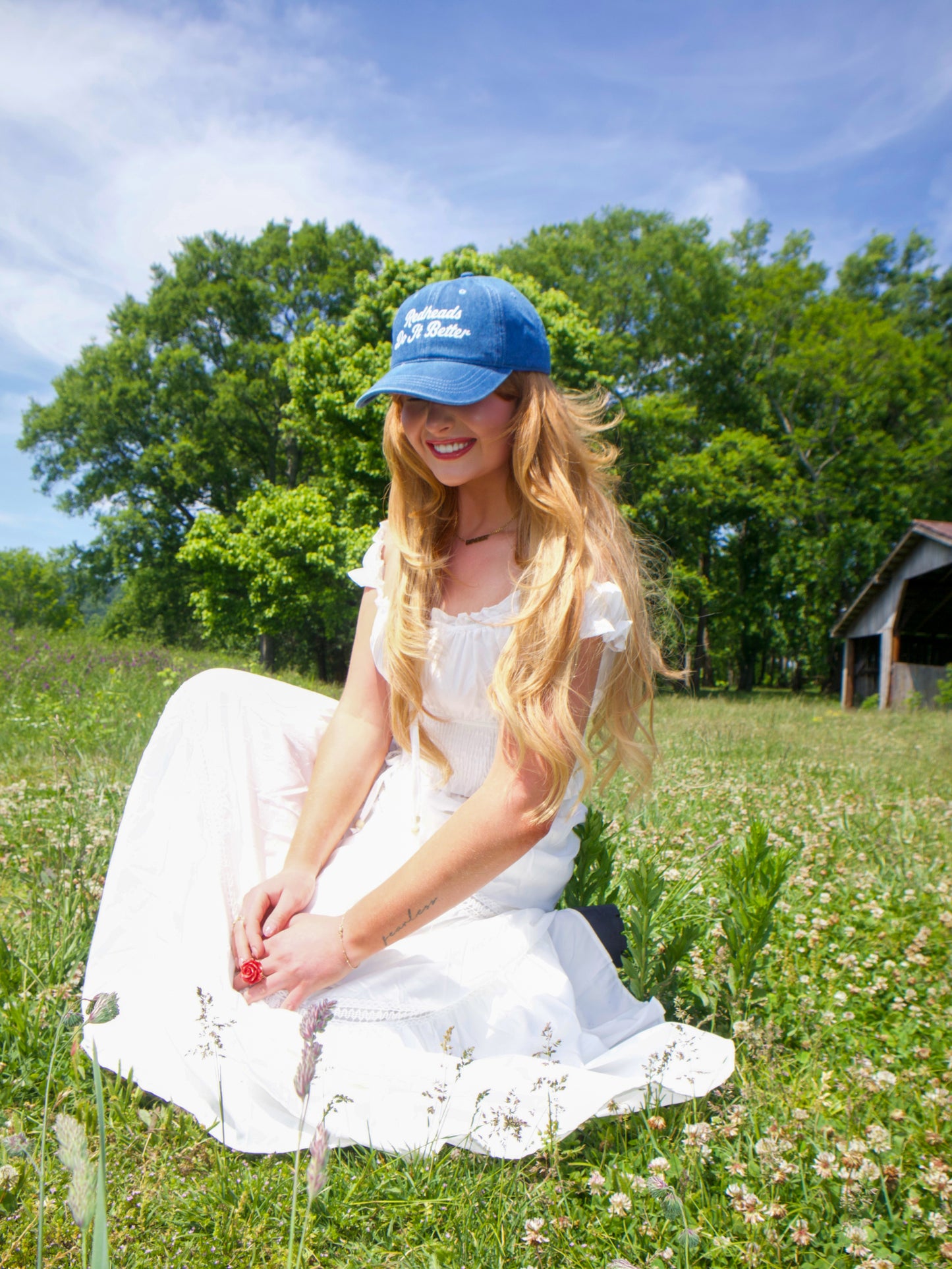 the 'redheads do it better' cap