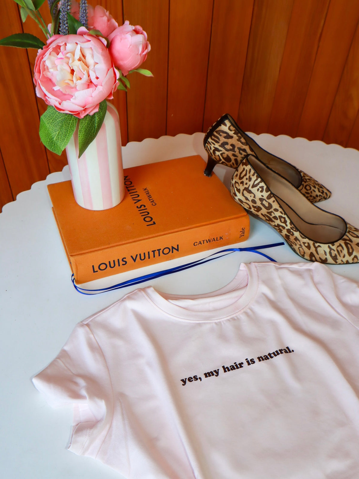 the 'yes, my hair is natural' baby tee