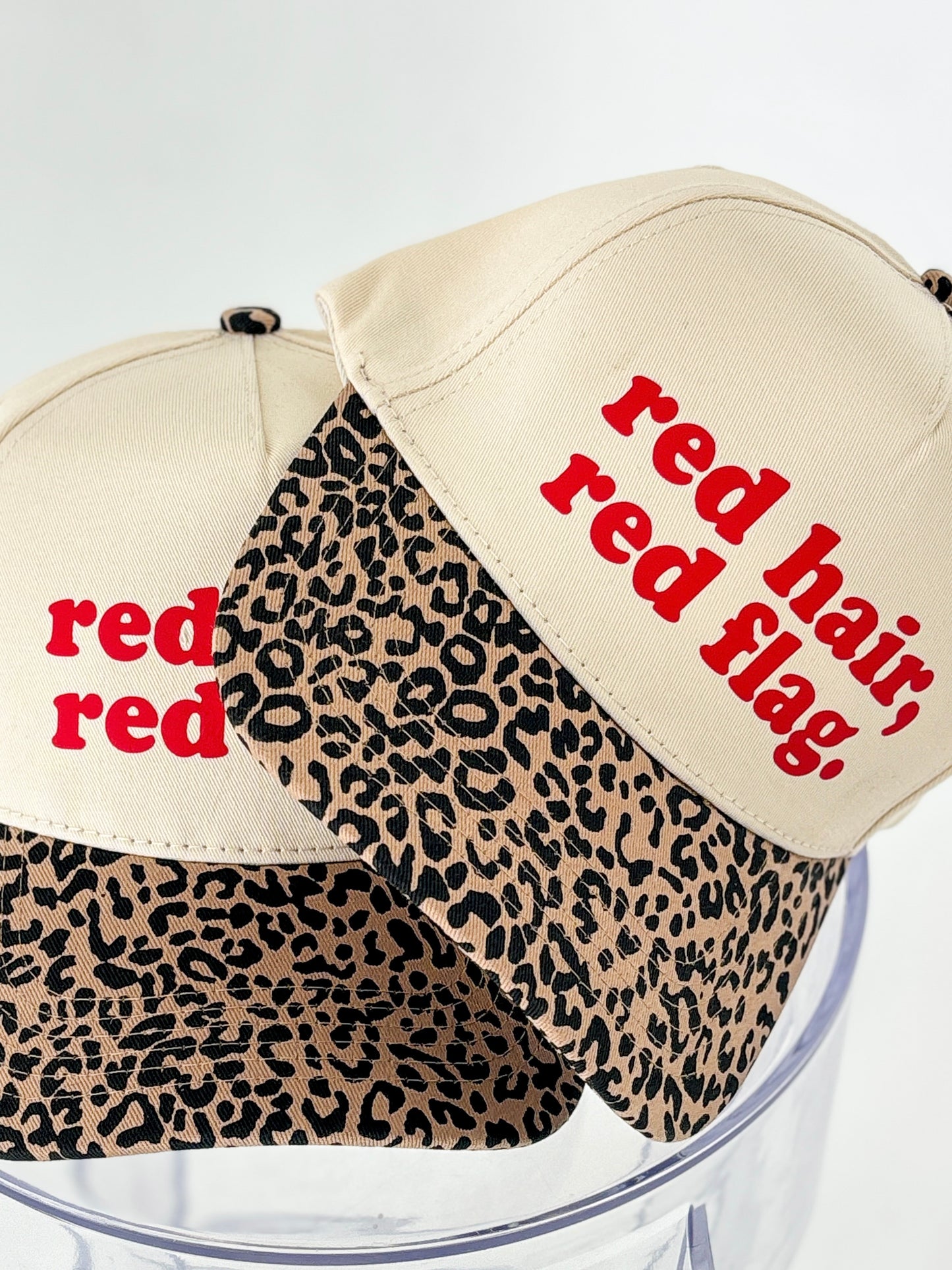 the 'red hair, red flag' trucker