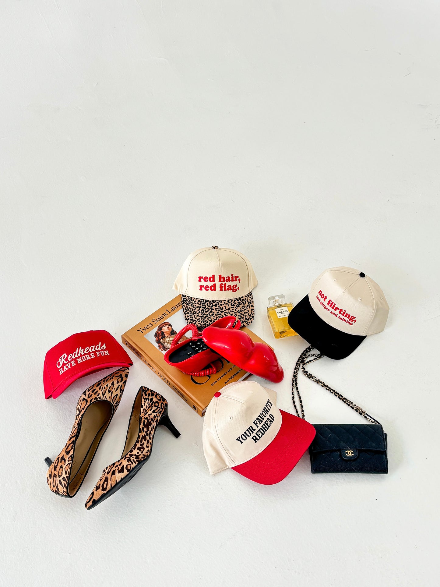 the 'redheads have more fun' trucker