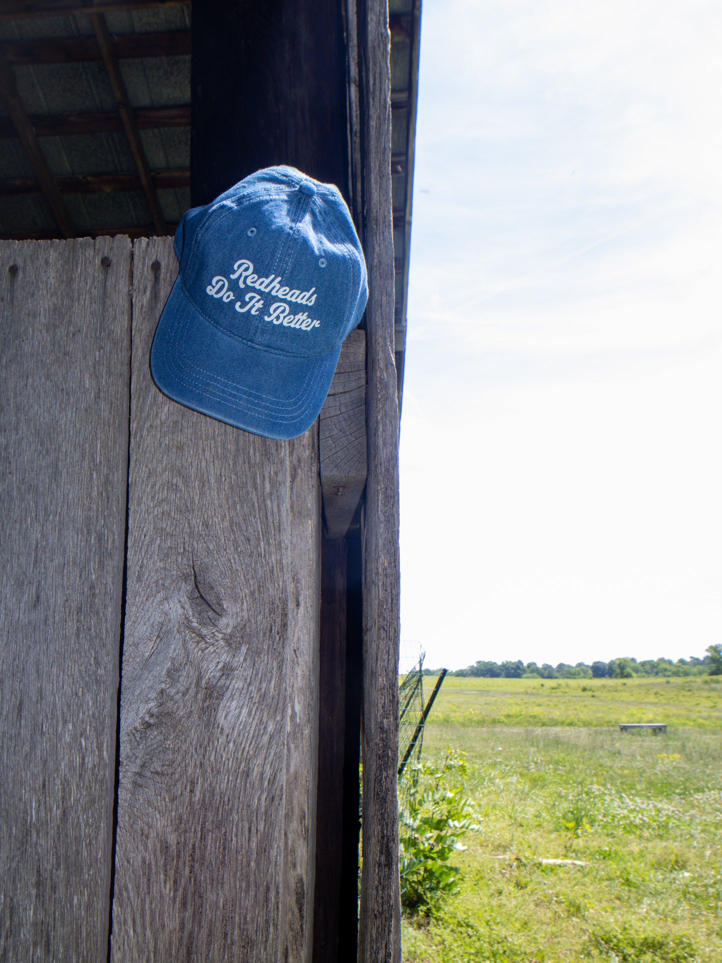 the 'redheads do it better' cap