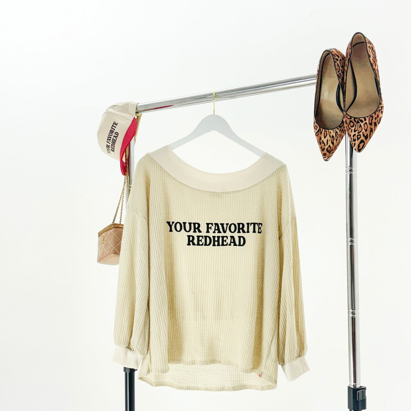 the "your favorite redhead" crewneck