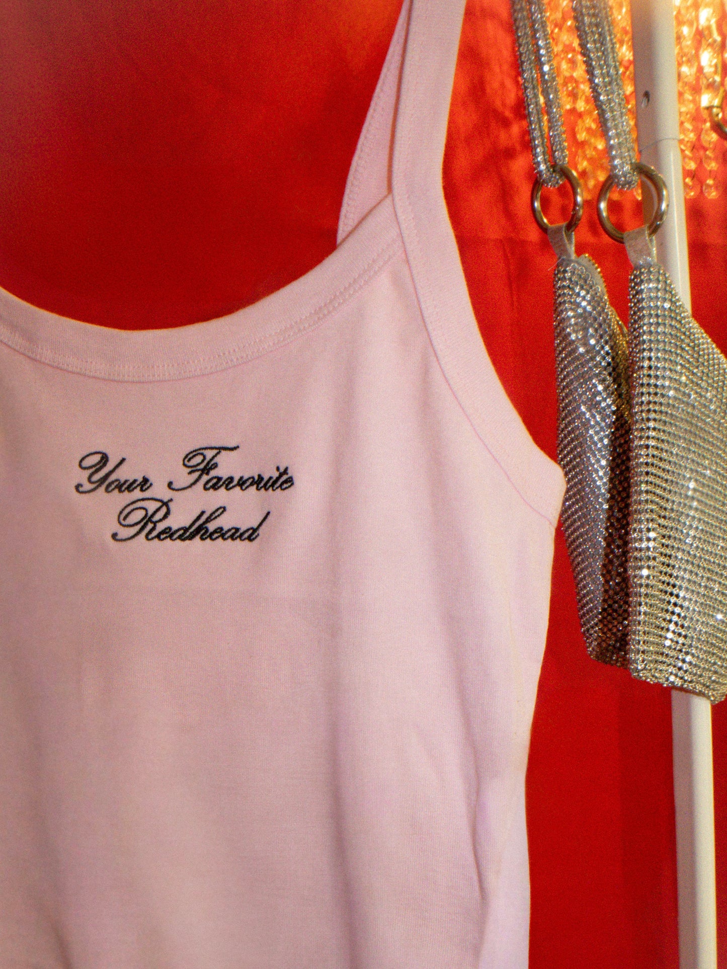 the 'your favorite redhead' tank