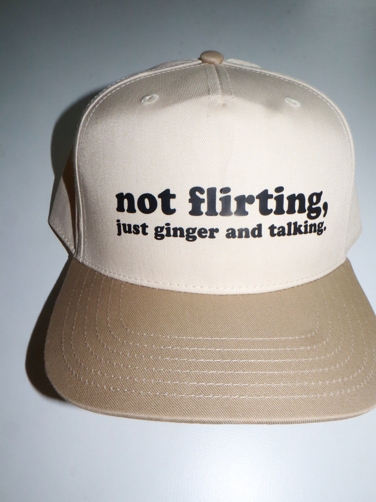 the 'just ginger and talking' trucker