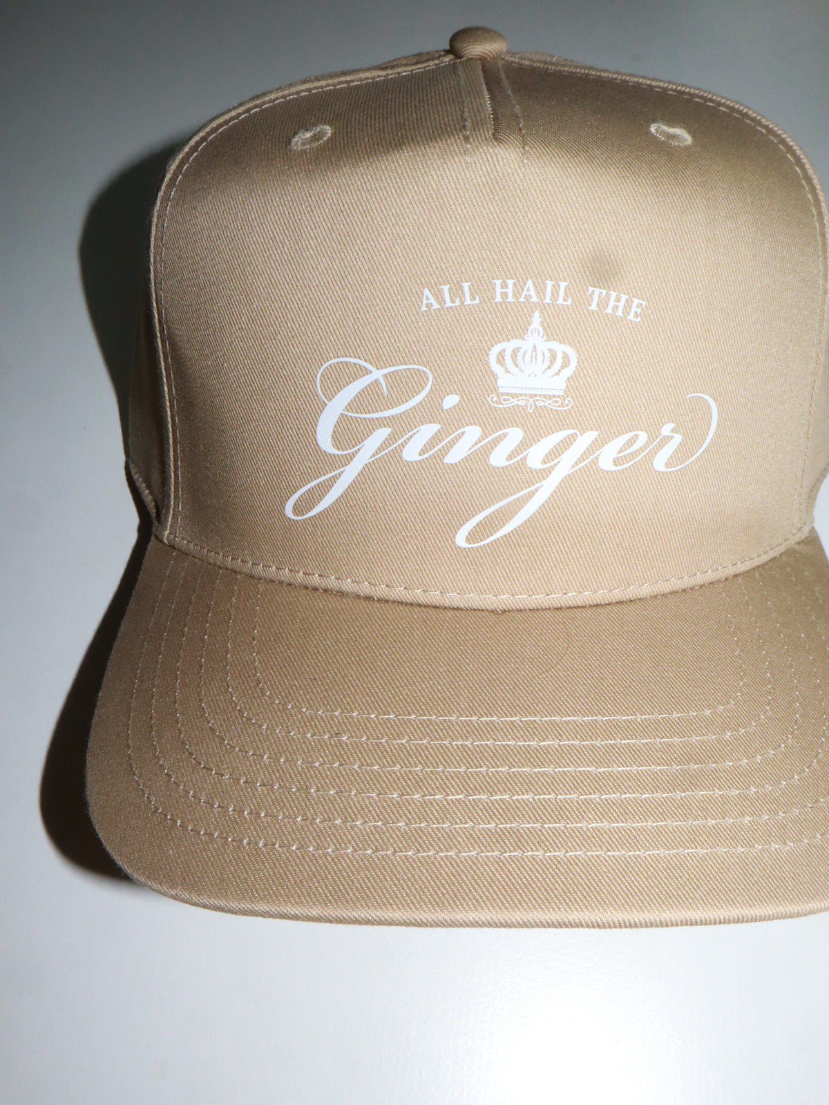 the 'all hail the ginger' trucker