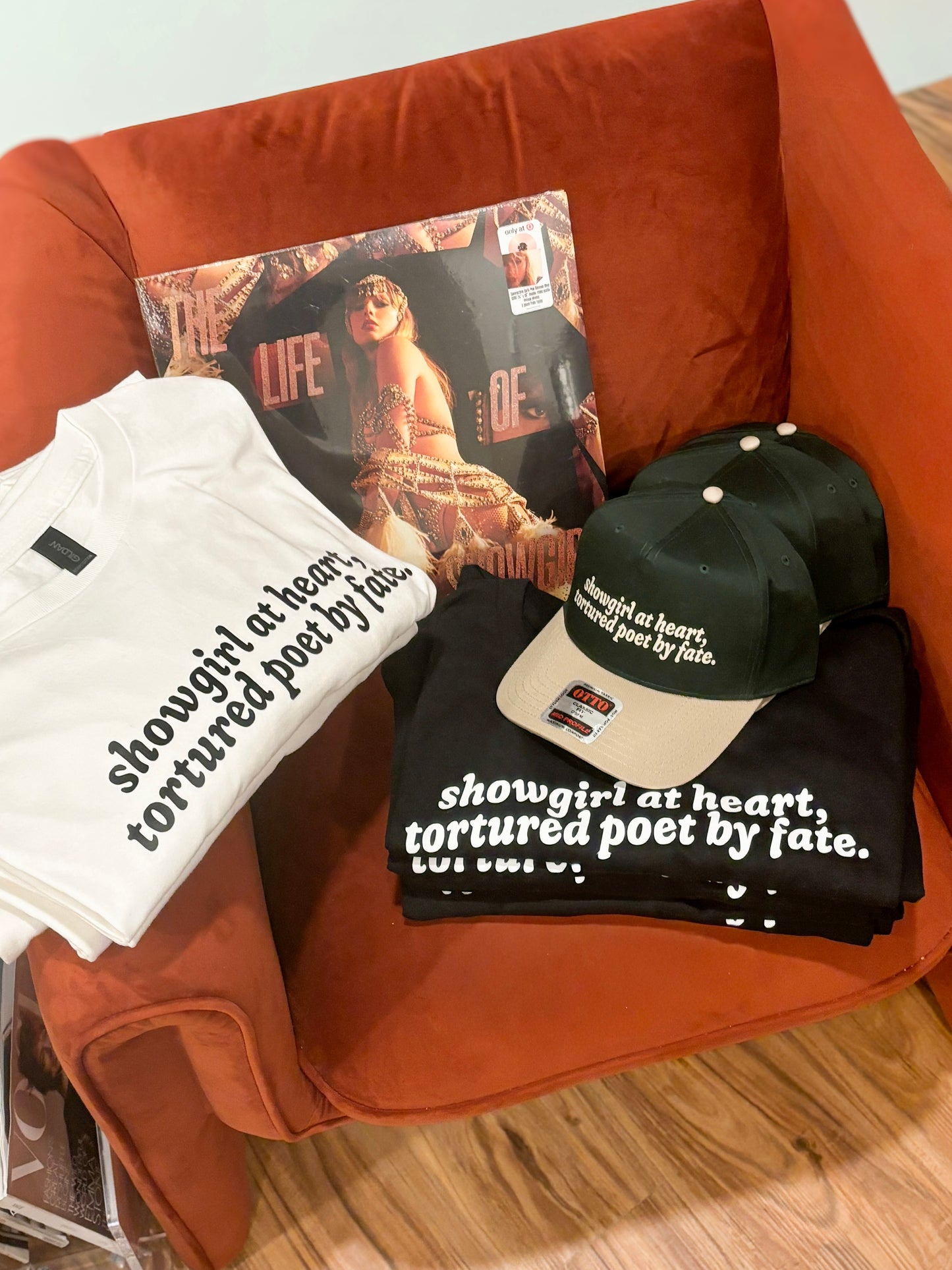 the "showgirl at heart" trucker