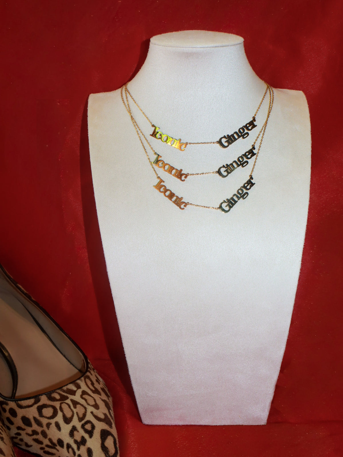 the 'iconic ginger' necklace