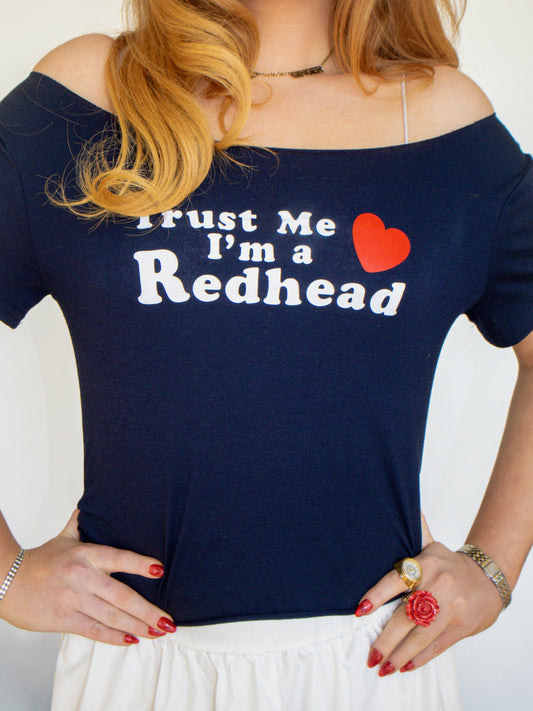 the 'trust me i'm a redhead' tee