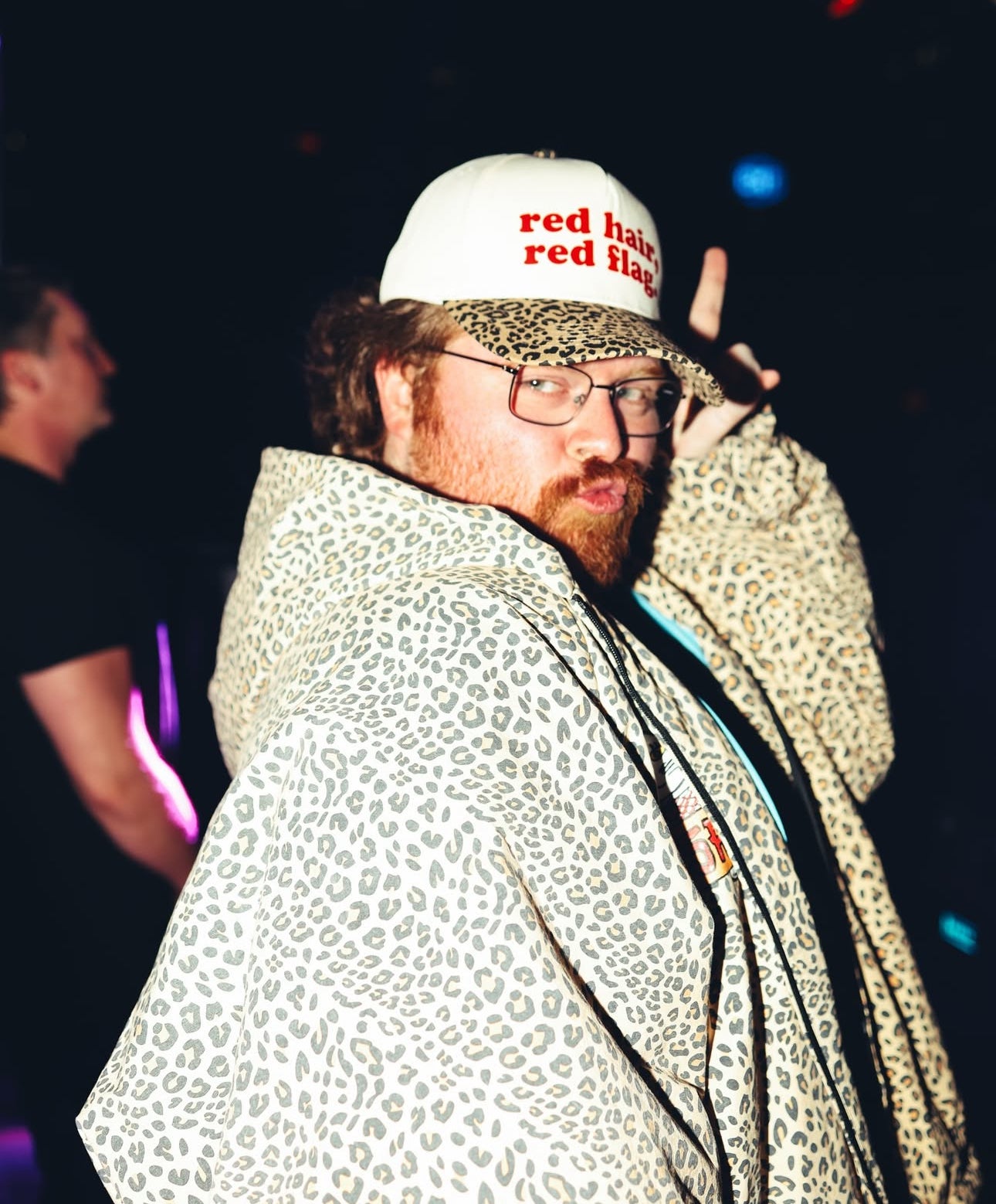 the 'red hair, red flag' trucker