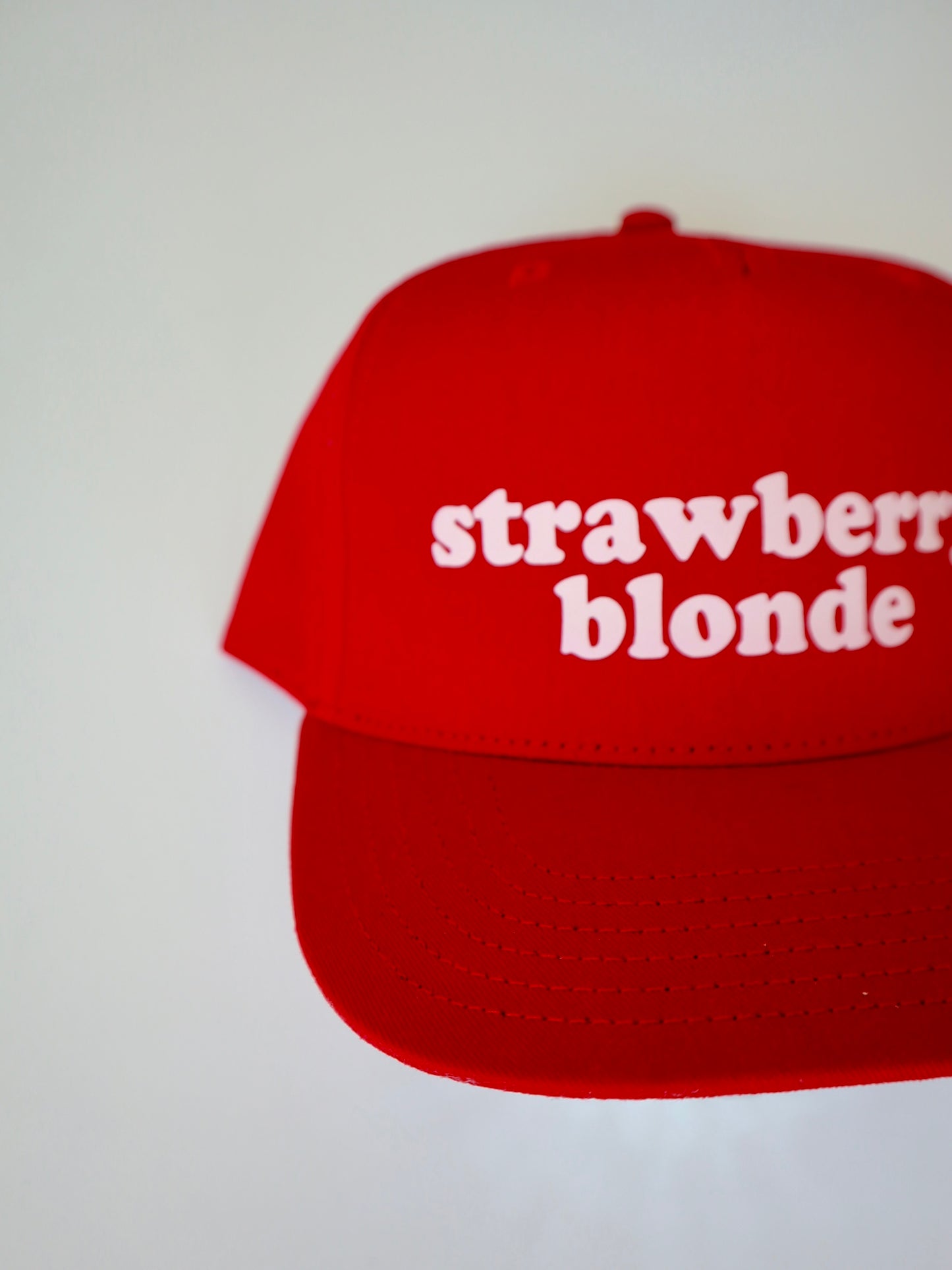 the 'strawberry blonde' trucker