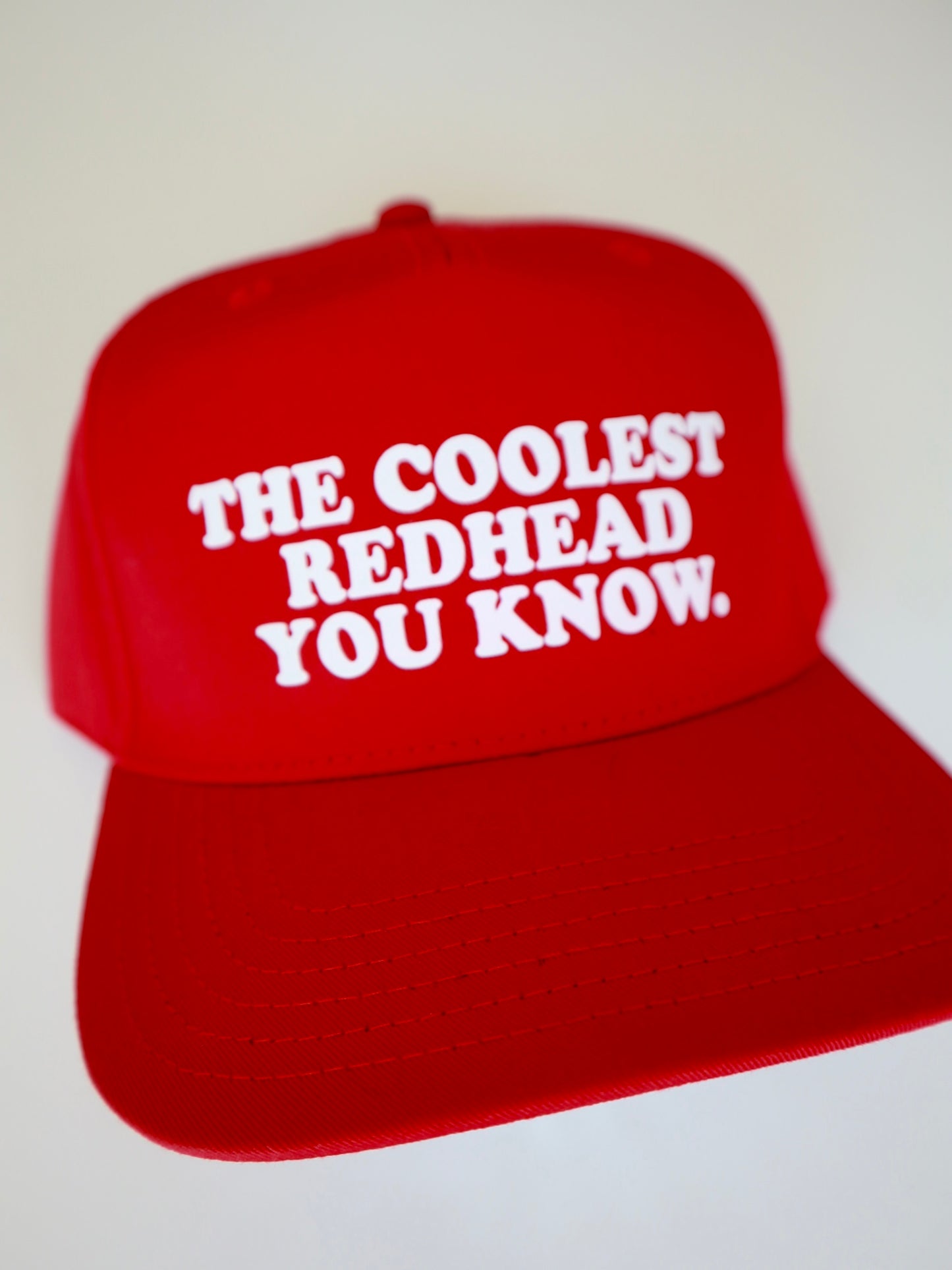 the 'coolest redhead you know' trucker
