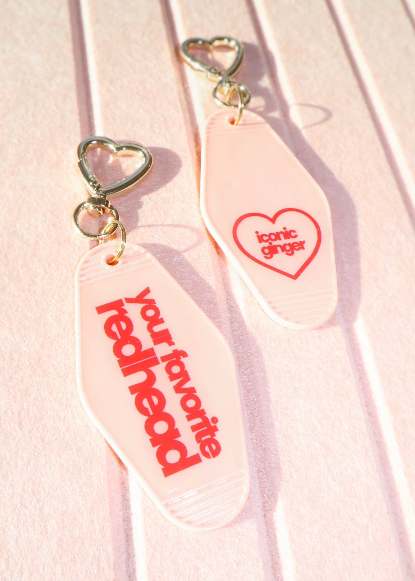 the 'your favorite redhead' keychain