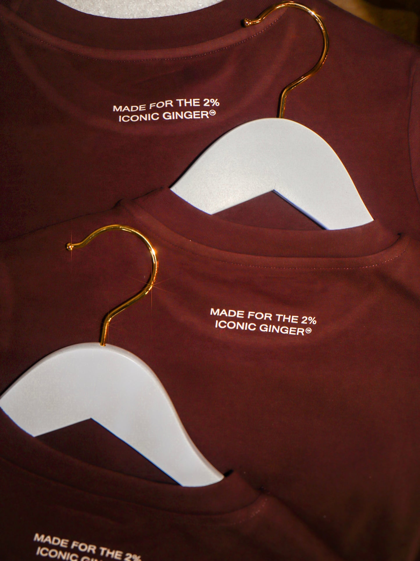 the 'lucky gingers club' baby tee