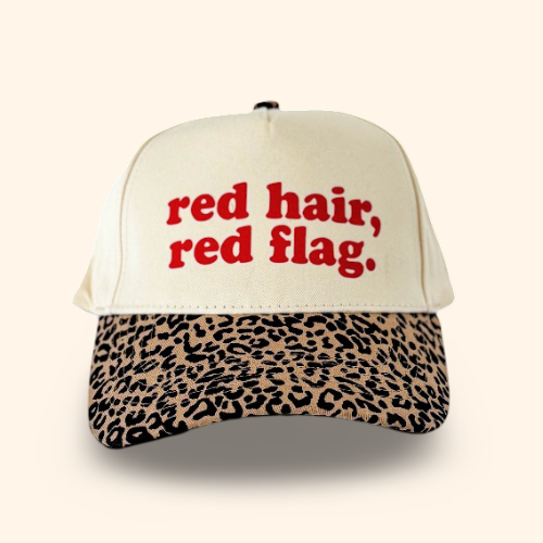 the 'red hair, red flag' trucker
